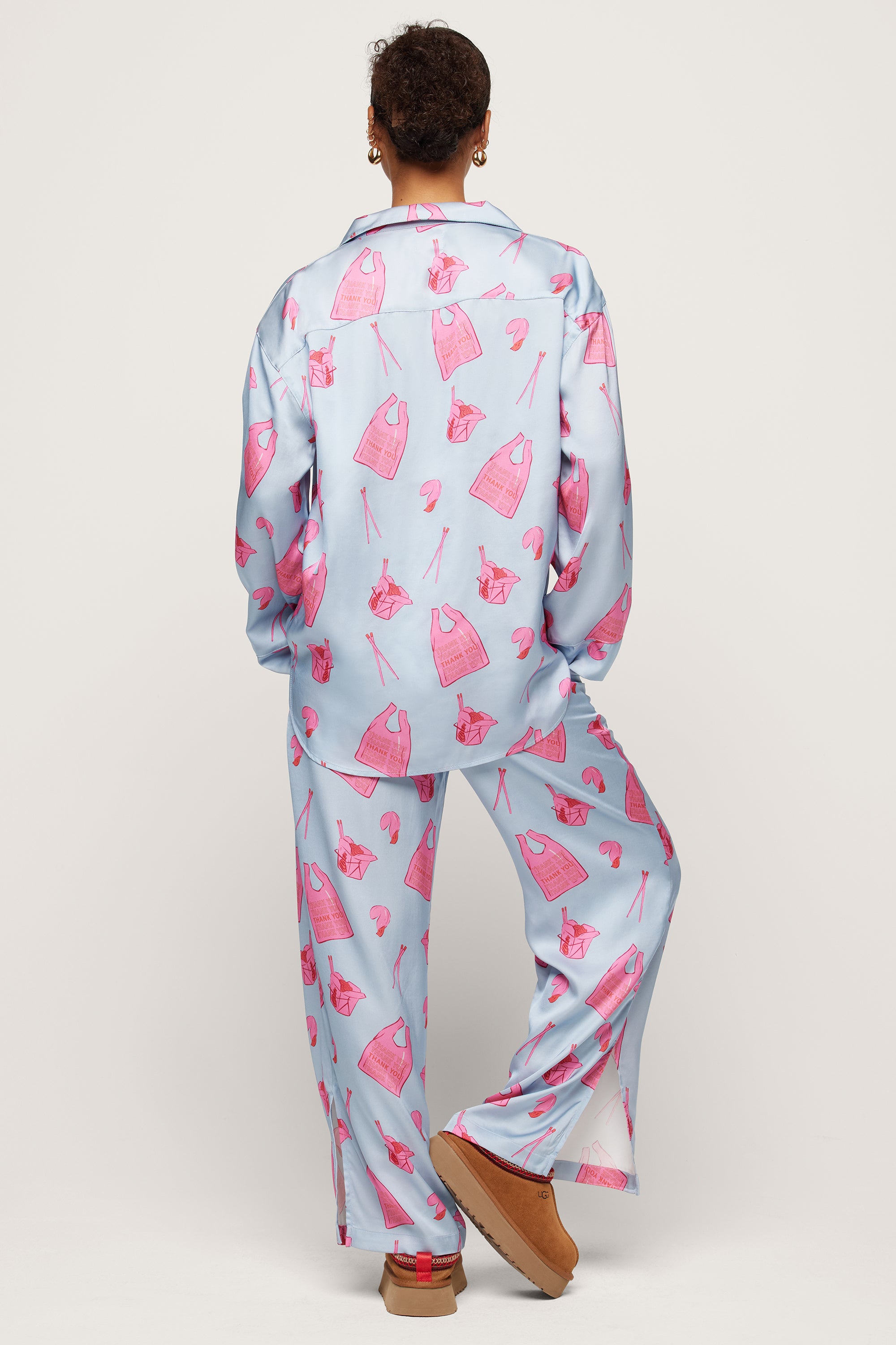 INNAT PAJAMA JACKET スミクロ INNAT PAJAMA JACKET スミクロ